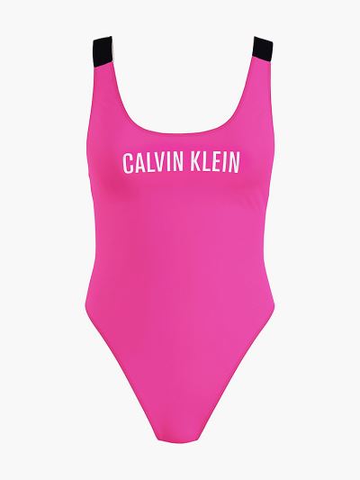 Calvin Klein Ruhák HU841411 | Calvin Klein Intense Power Plus Size Scoop Neck Női Öltöny Lila